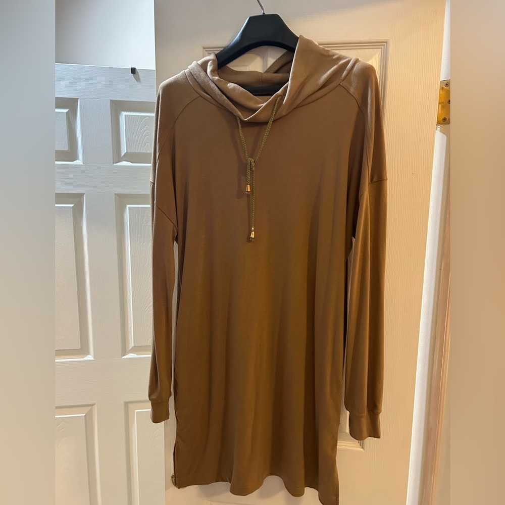 New, tan dress